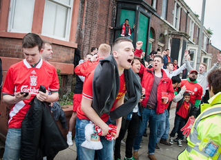 Illustration for article titled You'll Never Flop Alone: Sad Scenes From The Last Of Liverpool's Season